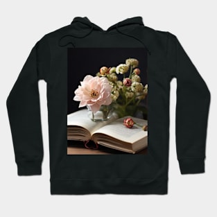 book flowers Hoodie